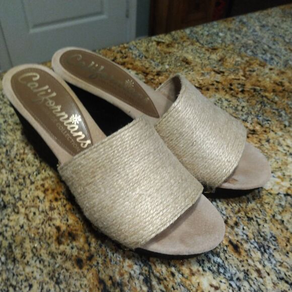 Californians Vintage Collection Women's “Angie” Jute Slip On Size 40 US 8.5-9 - Picture 6 of 12
